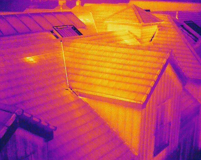 Thermal Imaging Roof Survey Image Southport